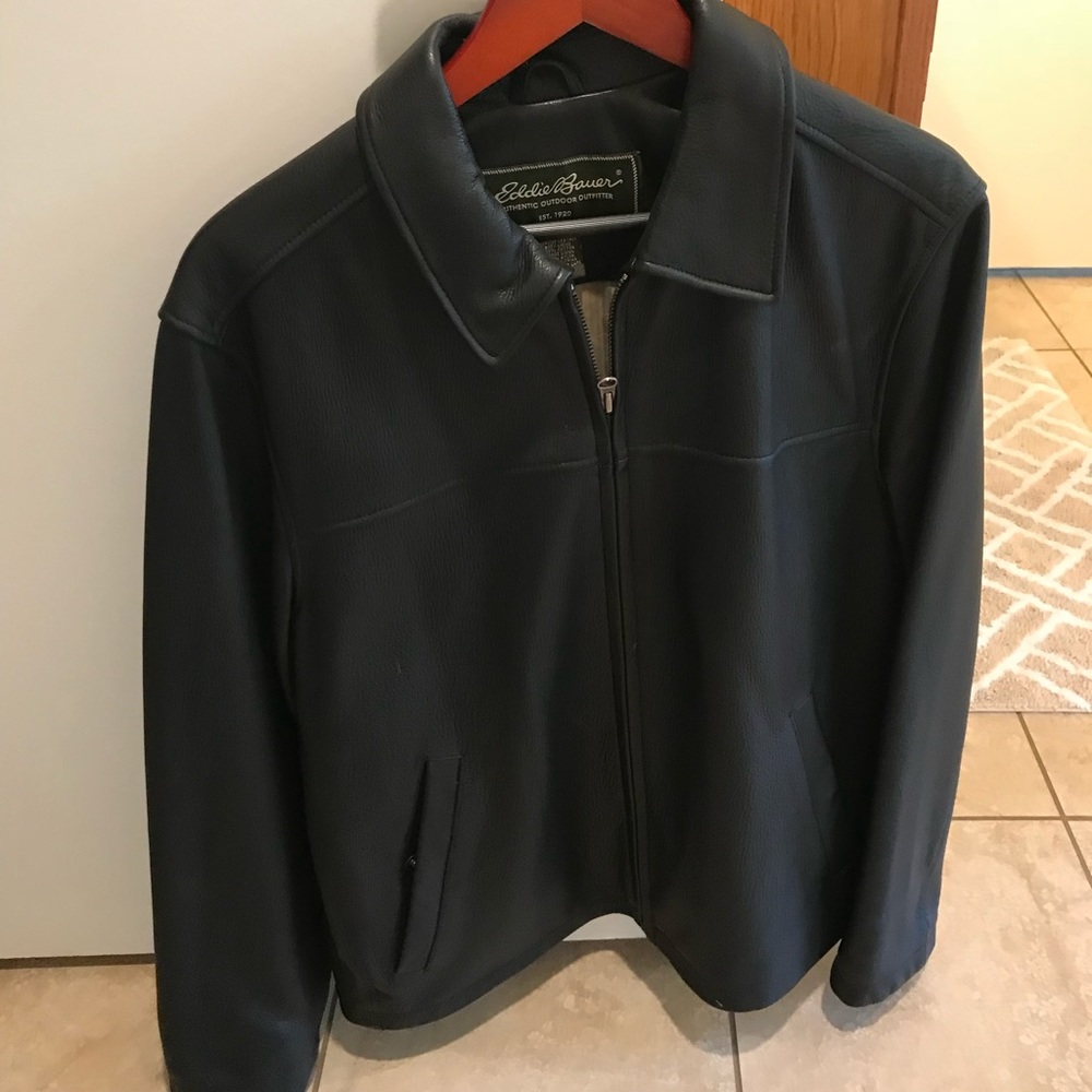 Eddie Bauer man’s leather jacket